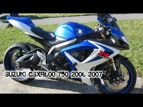 Видео: Suzuki GSXR600/750 2006-2007 ||| мотопластик.рф