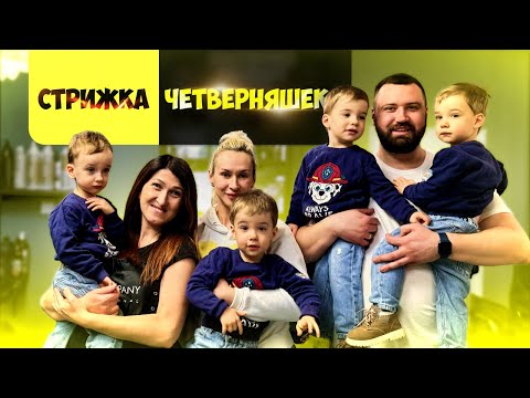 Видео: VLOG: Стрижём ЧЕТВЕРНЯШЕК | Quads