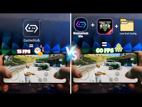 Видео: Как получить 60 FPS в GTA V на любом Mali с GameHub Lite Antutu + GTA V Lite + Low Config