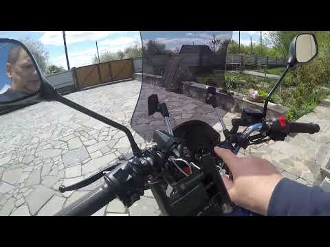 Видео: Установка системи контролю тиску шин на мотоцикл Lifan citiR-200