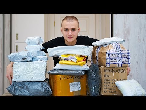 Видео: ОТКРЫЛ ОГРОМНУЮ КУЧУ ПОСЫЛОК С ALIEXPRESS!
