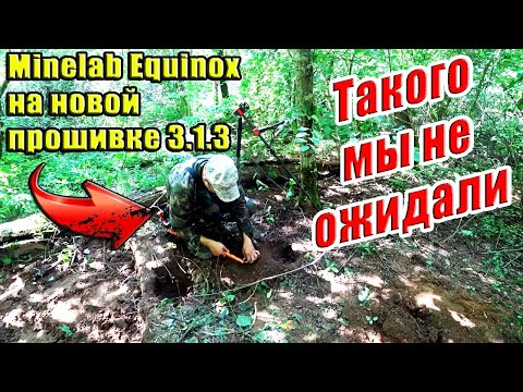 Видео: Такого мы не ожидали! Копаем на новой прошивке  Minelab Equinox. По средневековью Кладоискатель Руся