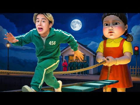 Видео: Я сыграл в «Игру в кальмара» в реальной жизни!