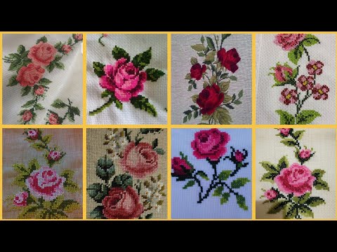Видео: Очень красивые и потрясающие идеи схем для вышивки крестом