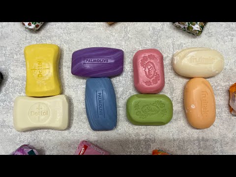 Видео: Dry soap cutting 🤍💛💜💙💗💚/ Резка сухого мала / «Мыльные братья» ASMR