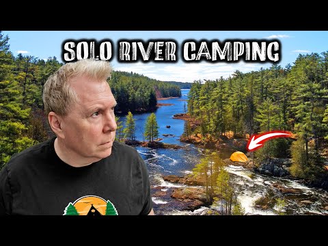 Видео: 3-дневный одиночный поход на каноэ по реке