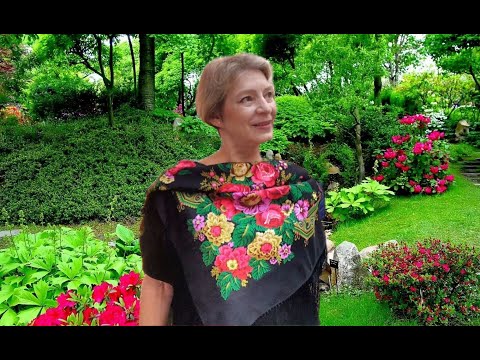 Видео: Чернополбные, 125*125🌺🌺🌺Павловопосадские платки в Минске . Светлана