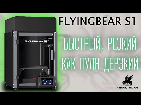 Видео: FLYINGBEAR S1 | Промышленный 3D принтер в каждый дом