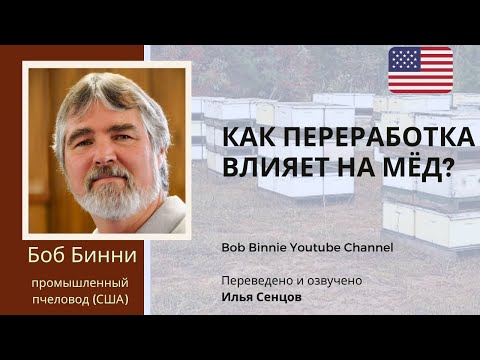 Видео: Как переработка меда влияет на его качество? (Боб Бинни, США)