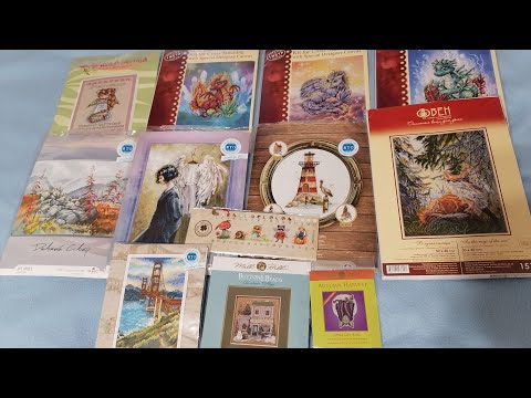 Видео: 15. Покупки наборов для вышивки за 6 месяцев