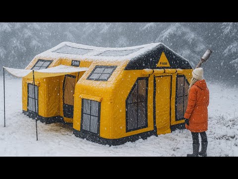 Видео: ПЕРВЫЙ СНЕЖНЫЙ ЛАГЕРЬ СЕЗОНА ❄️