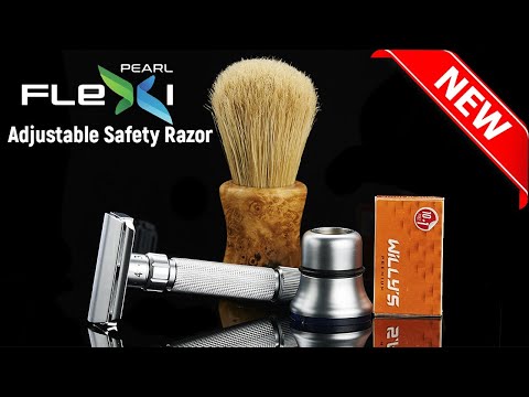 Видео: Pearl Flexi Adjustable Razor - Первый Тест. Кабан HLS и Old Spice Musk (Индия) | Бритьё с HomeLike