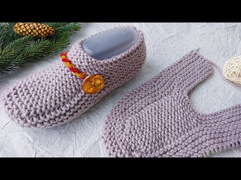 Видео: 🔥Самые УДОБНЫЕ и теплые следки на ДВУХ СПИЦАХ. 💥Следки ЗА ПАРУ ЧАСОВ.😱😱