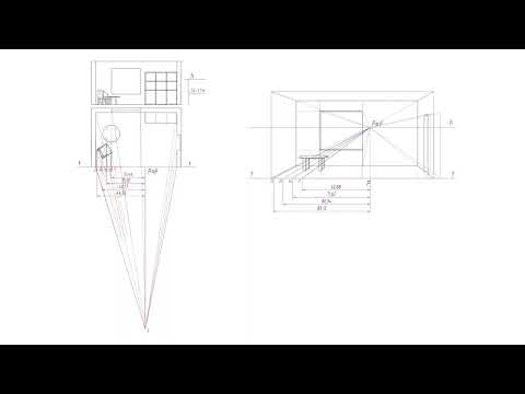 Видео: Анимация перспективы интерьера