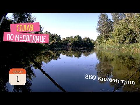 Видео: Сплав по Медведице 10-19.06.24 - 1 серия