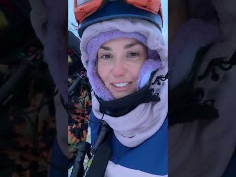 Видео: Будни Агаты Муцениеце - зимний отдых!!!