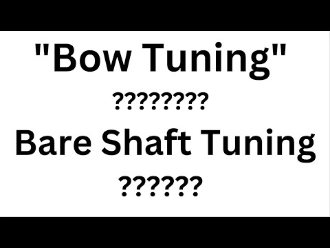 Видео: Настройка смычка против настройки голого вала