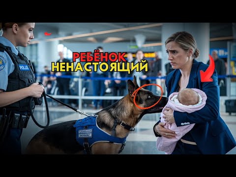 Видео: Служебная собака отчаянно лает на мать с ребенком – то, что было обнаружено, ШОКИРОВАНО аэропорту!