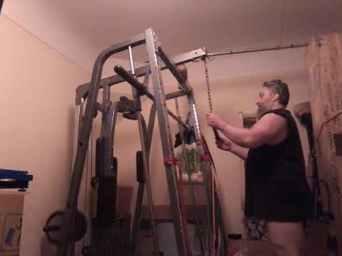 Видео: Трицепс 81серия 10подход 23,5кг 10р,Triceps 81sērija 10piegājiens 23,5kg 10r