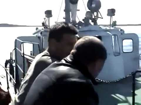 Видео: Паромная переправа р. Вычегда. Сольвычегодск...