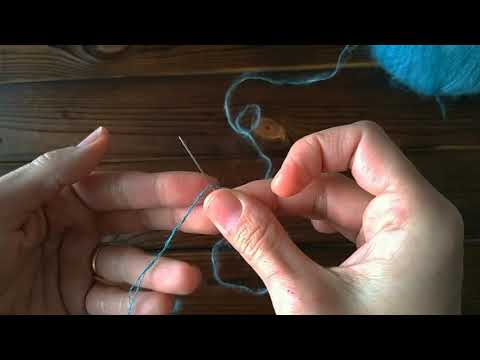 Видео: Как соединить нить мохера