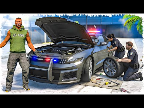 Видео: Джонни көлігін полицейский қылып тюнингтады (GTA V)