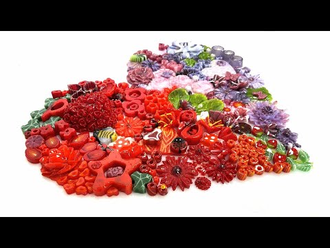 Видео: Стеклянная композиция «Заморозь и соедини» в форме цветочного сердца