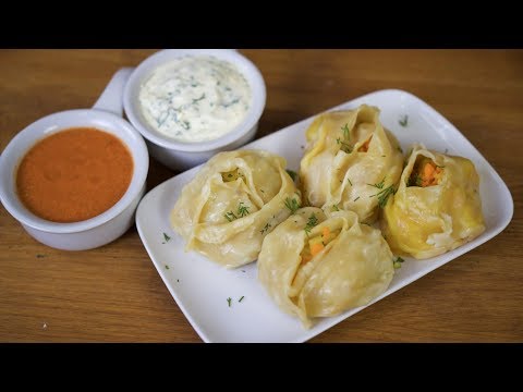 Видео: МАНТЫ С ТЫКВОЙ | + 2 простых соуса | МАНТЫ С КАРТОШКОЙ