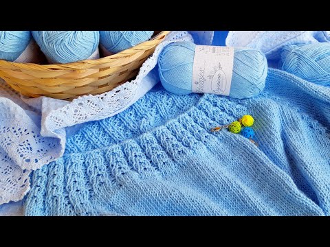 Видео: ВЯЗАНИЕ🧶 Джемпер из Хлопка / Начало Процесса #вязание #хлопок