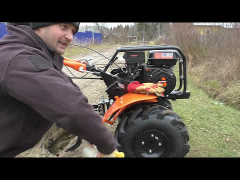 Видео: Мотоблок PATRIOT Урал. Консервация на зиму.