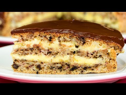 Видео: Рецепт самого вкусного орехового торта, покорит вас навсегда! | Appetitno.TV