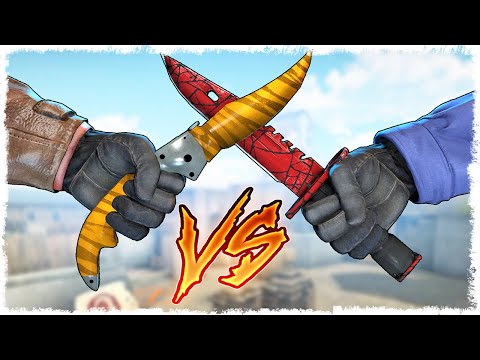 Видео: ЭПИЧНАЯ БИТВА ЗА НОЖ В CS:GO!!!