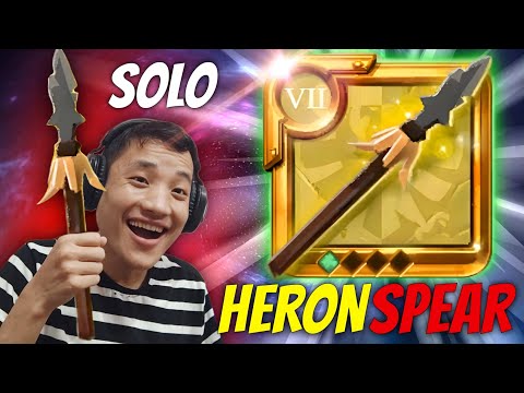 Видео: Копьё цапли⚡ = Оглушить и уничтожить | Одиночный PvP Albion Online