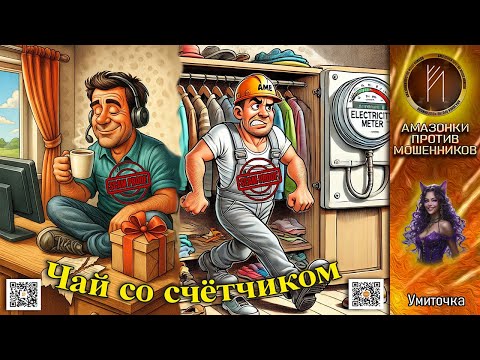 Видео: УМИТОЧКА. Энергосбыт вызывает "доверие" и жажду. Телефонное мошенничество