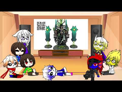Видео: Реакция UnderTale на Warhammer 40k часть 1 |Вахафакты|Undertale|Gucha Club|