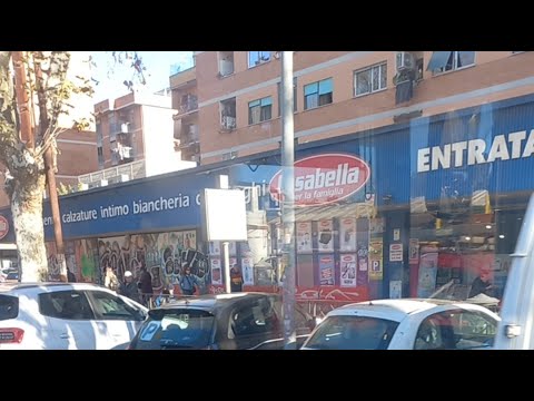 Видео: На автобусе по Риму.