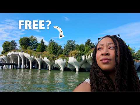 Видео: Хотите чем-то бесплатно заняться в Нью-Йорке? Загляните на Little Island.