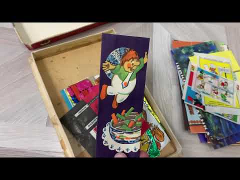 Видео: Эксклюзив, видео обзор коллекции обёрток и фантиков времён ссср, интересное видео