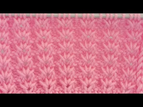 Видео: Красивый узор спицами на все случаи.