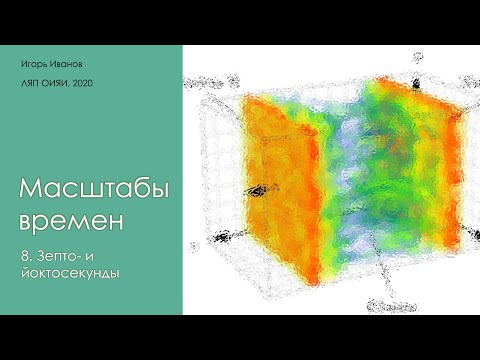 Видео: И.Иванов Лекция 8. "Зепто- и йоктосекунды"  / I.Ivanov Lecture 8. "Zeptoseconds and yoctoseconds"