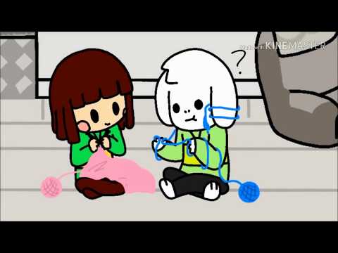Видео: Undertale. История Азриэля и Чары на русском ( оригинал в описании )