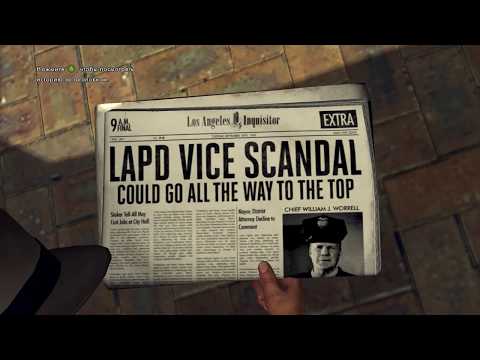 Видео: L.A. Noire Все Газеты