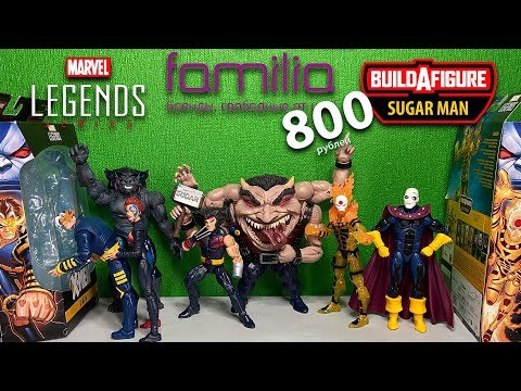 Видео: Храни Бог FAMILIA. Коллекция Hasbro Marvel Legends X Men Age of Apocalypse в магазине FAMILIA за 800