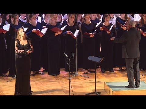 Видео: Свиридов«Любовь святая». Ю.Черская,хор.Дир.С.Калинин БЗК 28.10.17