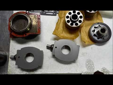 Видео: Ремонт гидронасоса минипогрузчика ANT 750