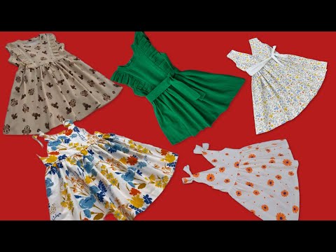 Видео: Как принцесса! Милые и стильные платья для детей | 5 простых рецептов кройки и шитья