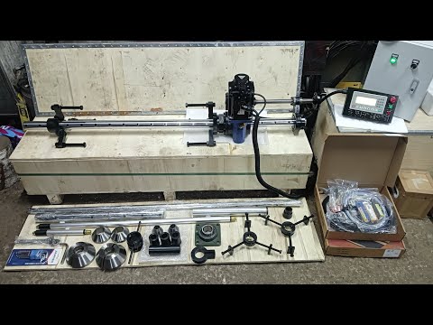 Видео: Станок для восстановления отверстий с цифровым пультом. ссылка в описании
