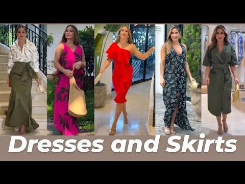 Видео: Осенние цвета, платья и юбки 2025 года