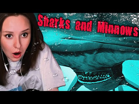 Видео: КАК ВЫЖИТЬ ТАЛАССОФОБУ В БАССЕЙНЕ С АКУЛОЙ? | Sharks and Minnows | полное прохождение