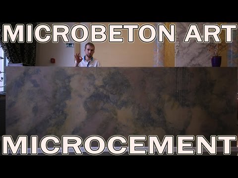 Видео: Состаренный Эффект Из Microbeton Art Microcement Отделка Мебели Микробетоном Микроцементом  Wowcolor